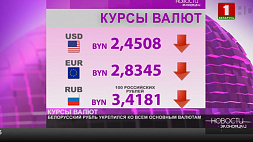Курсы валют на 8 ноября - белорусский рубль снова укрепился к основным валютам