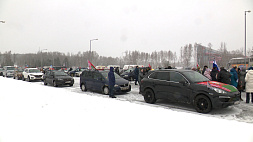 Автопробег к Международному женскому дню прошел в Минске