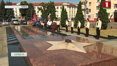 Віцебск адзначае 75-годдзе з дня вызвалення ад нямецка-фашысцкіх захопнікаў