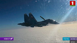 Белорусские и российские асы патрулируют воздушное пространство Союзного государства