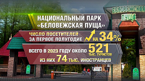 В 2023 году Беловежскую пущу посетили более 74 тыс. иностранцев