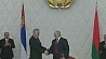 Беларусь и Сербия подписали пакет документов по расширению сотрудничества