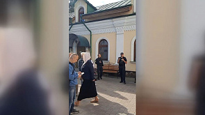 В Тернопольской области Украины полиция оцепила Свято-Богоявленский женский монастырь