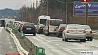 Легковой и грузовой транспорт скопился на выезде из Беларуси в направлении Прибалтики и Польши