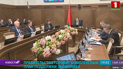 Правительство Беларуси готовит комплексный план поддержки экономики