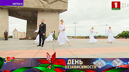 В Витебске центром торжественных мероприятий ко Дню Независимости стала площадь Победы