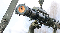 Очередной комплект ракетного комплекса "Искандер-М" поступил на вооружение белорусской армии 