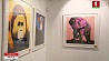 Серия картин "Вымирающие виды"  Энди Уорхола на выставке в Минске