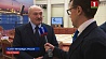 Александр Лукашенко дал краткое интервью российским журналистам