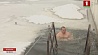 Зимний заплыв на Комсомольском озере