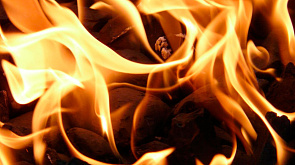 При пожаре в Минском районе уничтожено 60 тонн сена