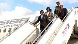 Президент Экваториальной Гвинеи прибыл в Беларусь с официальном визитом
