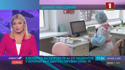 У Беларусі паправіліся 84 237 пацыентаў з раней дыягнаставаным дыягназам  COVID-19