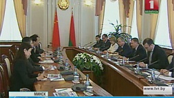 Ряд встреч с китайскими партнерами сегодня провел и белорусский премьер