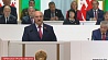 Александр Лукашенко выступает с докладом на Пятом Всебелорусском народном собрании