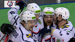 Хоккеисты "Металлурга" третий раз обыграли "Брест" в Кубке Президента и находятся в шаге от чемпионства 