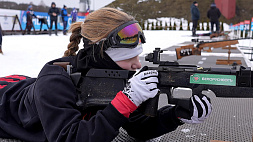 Финал соревнований "Снежный снайпер" в Раубичах: масс-старты, смешанные эстафеты и церемония награждения 