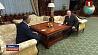 Важные моменты двусторонних отношений обсудил Александр Лукашенко с президентом Молдовы во Дворце Независимости
