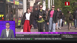 Законопроект о социальной поддержке населения Беларуси приняли депутаты