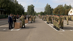 Курсанты Института пограничной службы приняли присягу на верность Беларуси