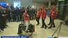 Паралимпийская сборная вернулась из Пхенчхана. Команду тепло встретили в Национальном  аэропорту "Минск"