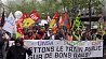 Железнодорожники Франции провели забастовку против приватизации главного национального перевозчика