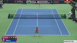 Женская сборная Беларуси по теннису проведет самый важный матч в истории