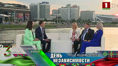 Александр Барсуков о независимости, суверенитете и патриотизме рассуждает в студии Агентства теленовостей 
