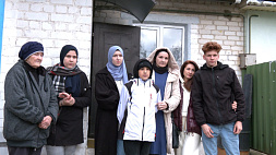 Две эвакуированные из сектора Газа семьи разместили в санатории Волковысского района, в Скидель вернулась Елена Шаат и ее пятеро детей