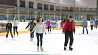 Сотрудники Белтелерадиокомпании устроили праздничное катание на коньках