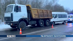 Серьезная авария в Витебском районе - пострадали 7 пассажиров микроавтобуса
