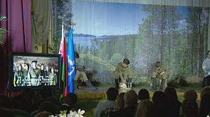 Уроки истории и память о героях военного лихолетья через искусство. Ученики минской гимназии поставили спектакль "А зори здесь тихие…"