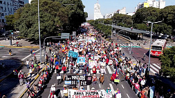 Марши недовольства прошли в Бразилии и Аргентине