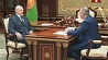 Александр Лукашенко провел рабочую встречу с Сергеем Румасом