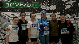 В Минске прошел благотворительный вертикальный забег от Беларусбанка  
