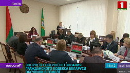Вопросы совершенствования Гражданского кодекса Беларуси обсудили в Гомеле