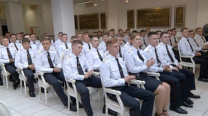Более 80 выпускников Академии МВД пополнили ряды минской милиции