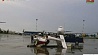 В Национальном аэропорту Минск - во время шторма столкнулись два лайнера