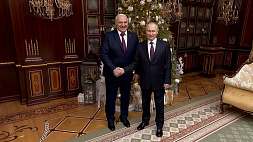 Во Дворце Независимости прошли переговоры Александра Лукашенко и Владимира Путина
