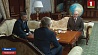 Президент Беларуси  встретился с министром спорта России  Павлом Колобковым