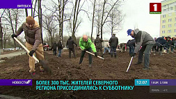 Республиканский субботник: белорусы трудятся в своих городах и на местах боевой славы