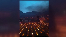 Холода пришли на север Италии: для спасения виноградников крестьяне жгут костры