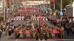 В Гомеле официальный старт празднику Великой Победы даст шествие ветеранов, трудовых коллективов и молодежи