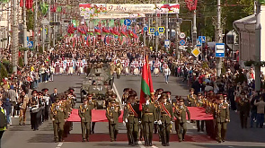 В Гомеле официальный старт празднику Великой Победы даст шествие ветеранов, трудовых коллективов и молодежи