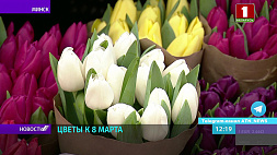 В Минске предпраздничную торговлю цветами организовали в каждом районе