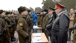 Молодое пополнение Вооруженных Сил Беларуси приняло присягу