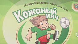 В Беларуси продолжаются отборочные этапы турнира по футболу "Кожаный мяч"