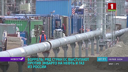 Боррель: В Евросоюзе не находят консенсуса по введению эмбарго на импорт нефти и газа из России