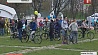 Все велосипедисты Минска  собрались сегодня в парке Победы