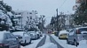 В столице Греции выпал снег